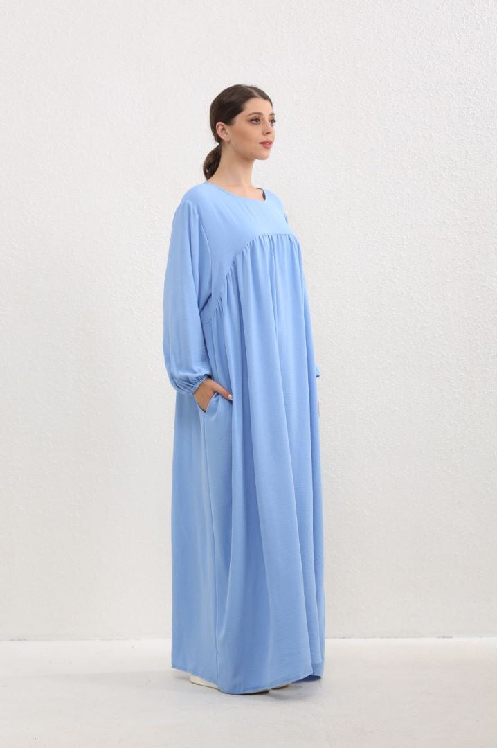 #LY30 Crepe abaya ,maxi dress loose-fitting arabic clothing muslim dress A-Line Plain