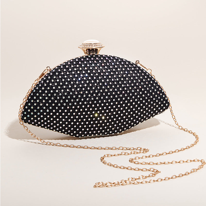 #LY11  Clutch bag Diamond-studded dress bag Handbag