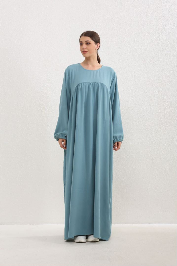 #LY30 Crepe abaya ,maxi dress loose-fitting arabic clothing muslim dress A-Line Plain